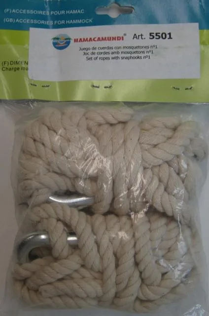 Set di corde per amache «Unknown» — foto 1 dell'alert A12/2003/13