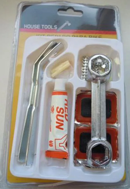 Kit di riparazione pneumatici per biciclette con colla "Red Sun" «Unknown» — foto 1 dell'alert A12/1963/13