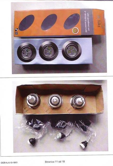 Kit di faretti a LED «Unknown» — foto 3 dell'alert A12/0452/14