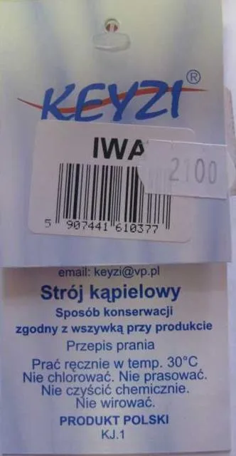 Bikini da ragazza «Unknown» (Keyzi)