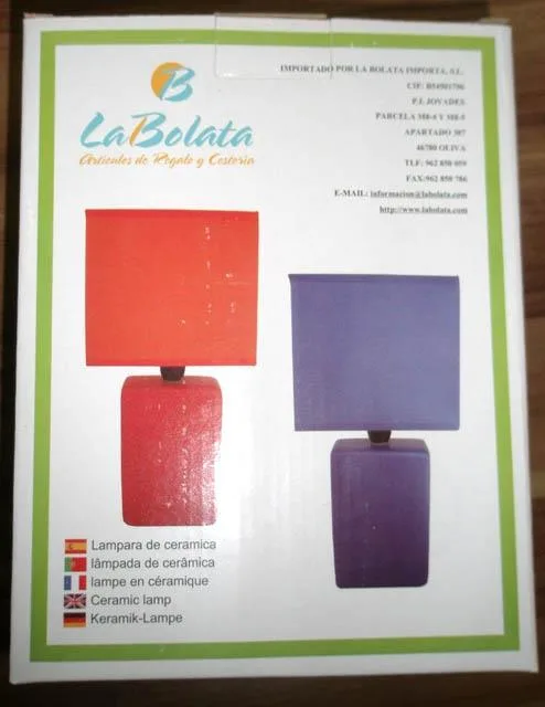Lampada in ceramica «Unknown» — foto 2 dell'alert A11/0046/14