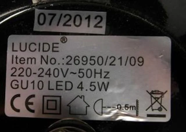 Lampada da parete con lampada a LED «Unknown» — foto 2 dell'alert A12/1015/13