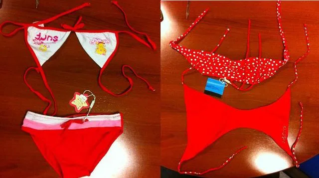 Bikini per ragazze «Unknown» — foto 2 dell'alert A12/1234/13