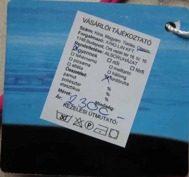 Costume da bagno a tre pezzi per ragazze «Unknown» (Leonado)