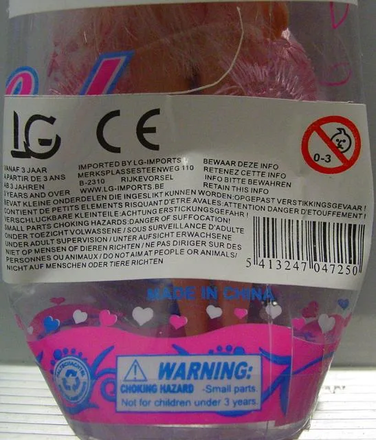 Bambola di plastica &amp; #13; &amp; #13; «Unknown» (LG)