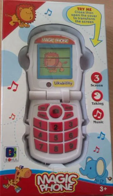 Telefono cellulare giocattolo &amp; #13; &amp; #13; «Unknown» (MAGIC PHONE)