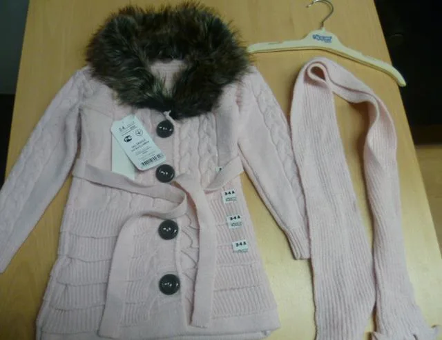 Set di cardigan per ragazze «Unknown» — foto 2 dell'alert A12/1430/13