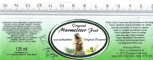 Grasso di Marmot &amp; #13; &amp; #13; «Unknown» — foto 1 dell'alert A12/1766/12