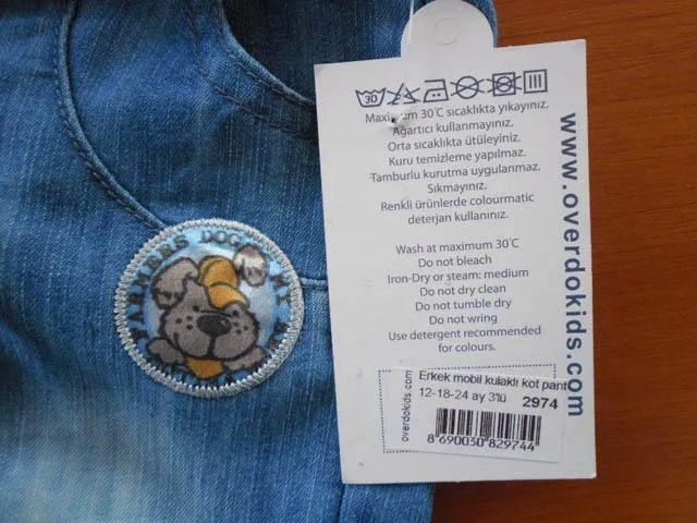 Pantaloni per bambini «Unknown» (OVERDO WORLD OF KIDS)