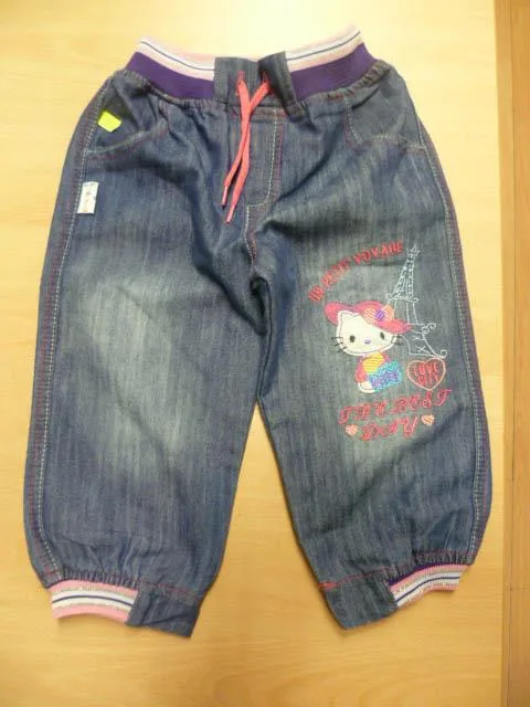 Pantaloni in denim per ragazze «Unknown» — foto 2 dell'alert A12/0439/14