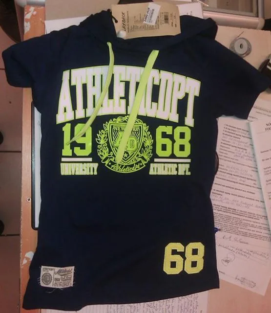 T-shirt per bambini «Unknown» — foto 2 dell'alert A12/1565/14