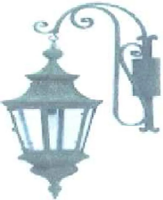 Lampada da parete «Unknown» — foto 1 dell'alert A12/0662/13