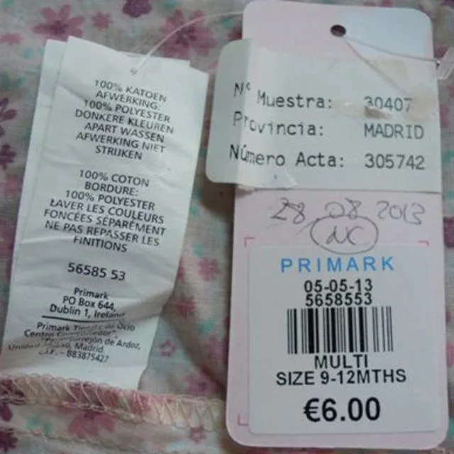 Camicetta per bambini «Unknown» (Primark)