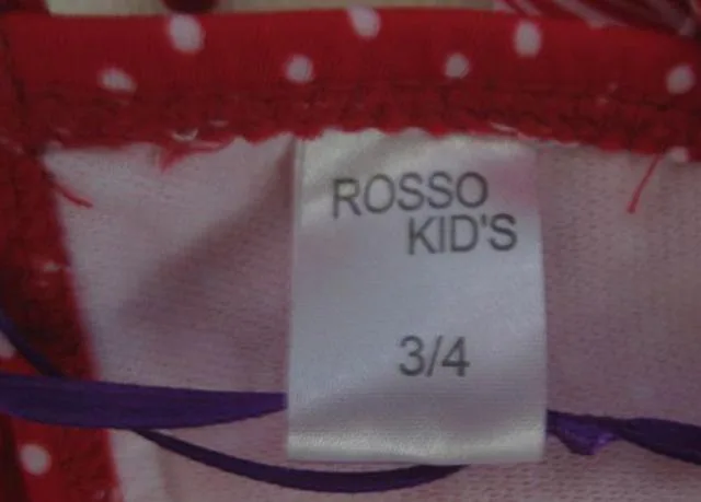 Bikini per ragazze «Unknown» (ROSSO KID'S)