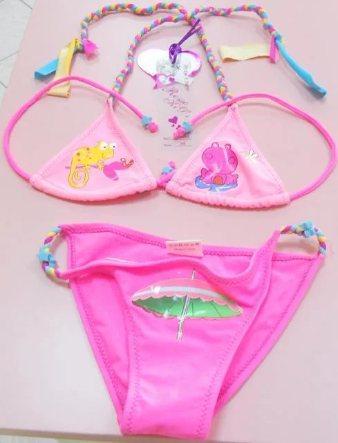 Bikini per ragazze «Unknown» (ROSSO KID'S)