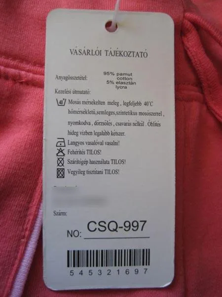 Pantaloni per ragazze «Unknown» — foto 2 dell'alert A12/0762/15