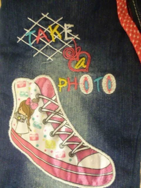 Pantaloni in denim per ragazze «Unknown» — foto 3 dell'alert A12/0486/14