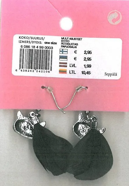 Orecchini &amp; #13; &amp; #13; «Unknown» (Seppälä)