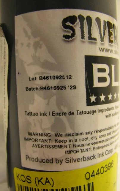 Inchiostro del tatuaggio «Unknown» (Silverback Ink)