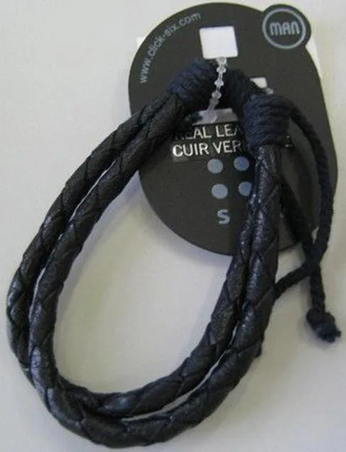 Braccialetto in pelle da uomo &amp; #13; &amp; #13; &amp; #13; «Unknown» (SIX)
