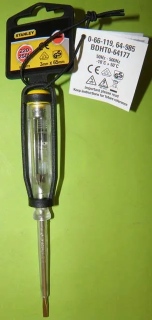 Tester di tensione «Unknown» (Stanley)