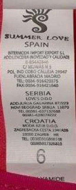 Bikini per ragazze «Unknown» (Summer love)