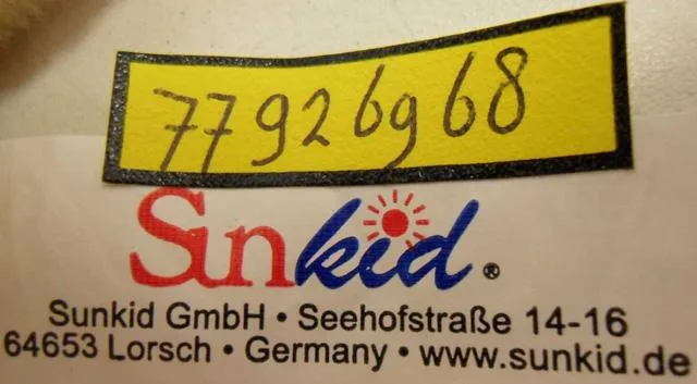 Giocattolo morbido «Unknown» (Sunkid)