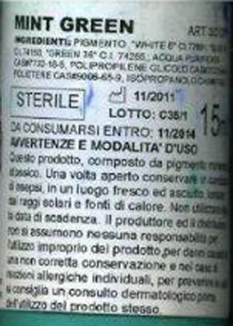 Inchiostro del tatuaggio &amp; #13; &amp; #13; &amp; #13; «Unknown» — foto 1 dell'alert A12/1571/12
