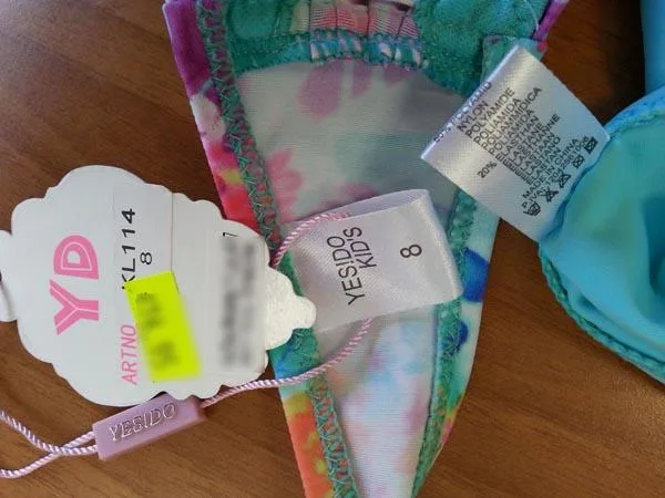 Bikini per ragazze «Unknown» — foto 2 dell'alert A12/0845/15
