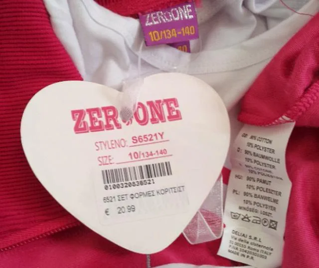 Set di abbigliamento per ragazze «Unknown» (Zero One)