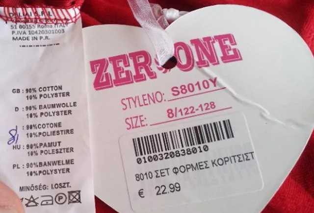 Set di abbigliamento per ragazze «Unknown» — foto 3 dell'alert A12/1870/13