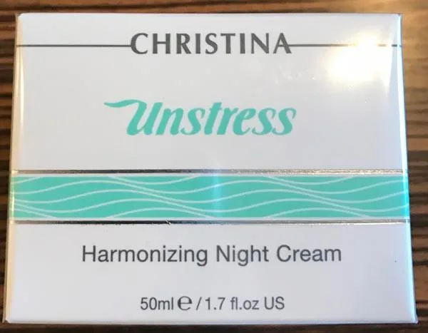 Prodotto per la cura della pelle «Unstress - Harmonizing Night Cream» (Christina)