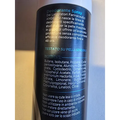 Deodorant «Uomo 48h derma+ fresh» (INFASIL)
