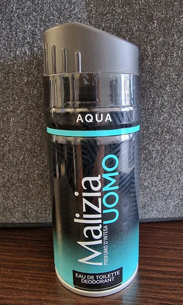 Deodorante «Uomo Aqua» (Malizia)