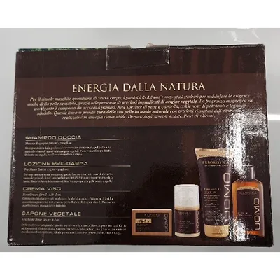 Set di cosmetici «UOMO energia dalla natura» — foto 2 dell'alert A12/02170/24