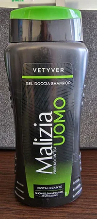 Shampoo «Uomo Vetyver» (Malizia)