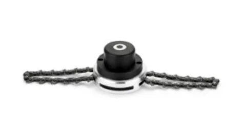Attacco di taglio a flail per decespugliatrice «Upgraded M10x1 25LH Trimmer Head Coil Lawnmower Chain Grinder Garden Grass And Alternati…» — foto 1 dell'alert A12/01382/20