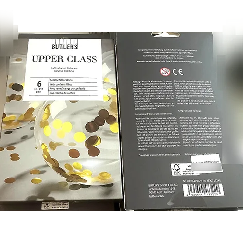 Palloncini «Upper Class» (Butlers)
