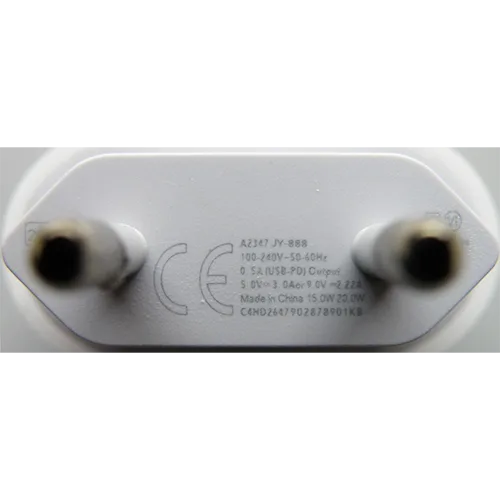 Caricabatterie USB «USB-C 20W Power Adapter» — foto 4 dell'alert SR/02540/26