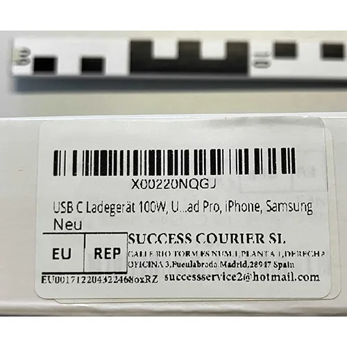 Caricabatterie USB C «USB C Ladegerät 100W, USB C Netzteil 5 Ports mit Schalter, GaN PD 45W Laptop Port, Gefle…» — foto 9 dell'alert SR/02990/25