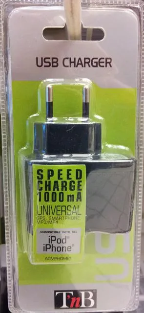 Caricabatterie di rete «USB Charger» (T'nb)
