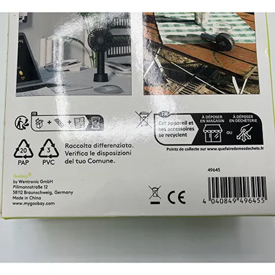 Ventilatore USB «USB Hand fan with stand function» — foto 3 dell'alert A12/03235/24
