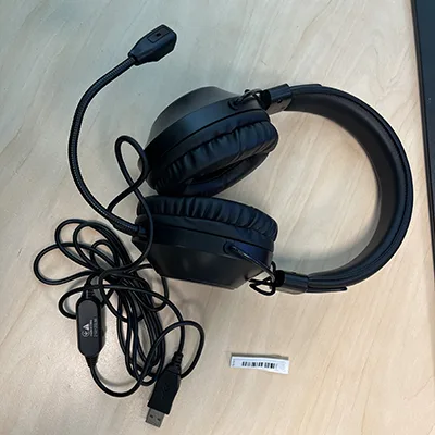 Cuffia USB «USB Headset for PC &amp; laptop» — foto 2 dell'alert A12/00095/24