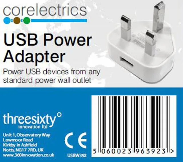 Alimentatore USB «USB Power Adapter» — foto 1 dell'alert A12/1503/13