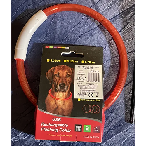 Collare per cani «USB Rechargeable Flashing Collar» (Dog’s choice)