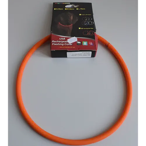Collare per cani «USB Rechargeable Flashing Collar» (LE ROYAL)