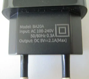 Caricabatterie USB «USB TRAVEL CHARGER» — foto 2 dell'alert A11/00054/21