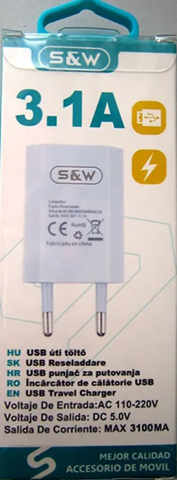 Caricabatterie USB «USB Travel charger» — foto 2 dell'alert A11/00062/22