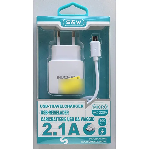 Caricabatterie USB «USB TRAVEL CHARGER» — foto 1 dell'alert SR/02475/26