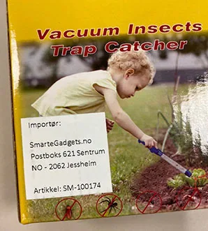 Trappola per insetti elettrici «USB Vacuum Insects Trap Catcher» — foto 5 dell'alert A12/01479/22